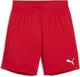 Puma teamgoal shorts jr unisex sportbroek - red- white 164