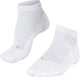 Falke go2 short anti-blaar katoen functioneel materiaal golfsokken heren wit - maat 42-43