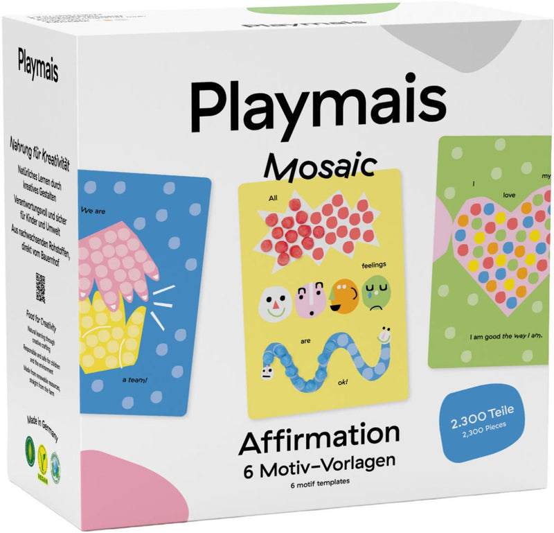 Afbeelding laden in galerijviewer, Playmais mosaic affirmation - 2300 stukjes
