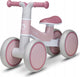 Lionelo villy loopfiets - lichtgewicht - 1-3 jaar - jongens en meisjes - tot 30kg - 4 wielen - schokdemper voorvork - antislip handvatten - ergonomisch zadel - stuurslot - verjaardagscadeau