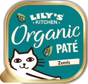 Lily's kitchen - kattenvoer - natvoer - biologische paté met oceaanvis - 19 x 85 g