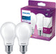 Philips filamentlamp mat 75w a60 e27 x2