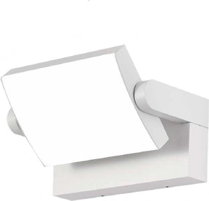 V-tac vt-11020-w led draaibare wandlamp - ip65 waterdicht - wit - 17w - 2520 lumen - 3000k