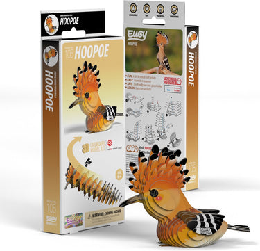 Eugy 3d puzzel - hop - vogels - duurzaam - verzamel ze allemaal - 6 jaar