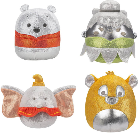 Squishmallows disney 100th anniversary 4pack set2 - 5inch squishmallow (incl. adoptiecertificaat)