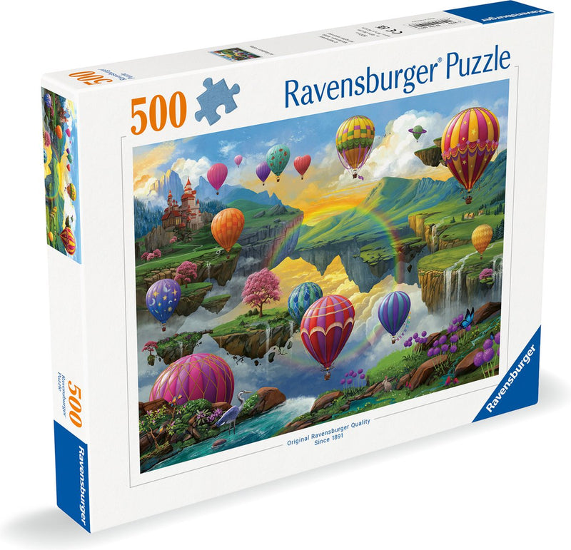 Afbeelding laden in galerijviewer, Ravensburger legpuzzel de vallei van de luchtballonnen, 500st.
