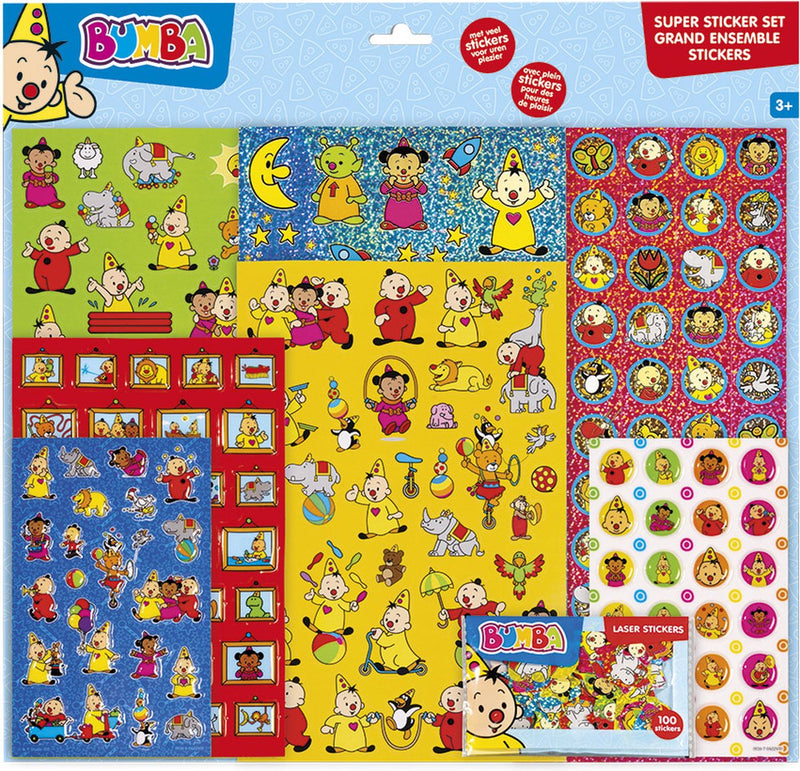 Afbeelding laden in galerijviewer, Totum super stickerset - bumba
