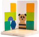Bs toys panda's puzzel - fsc hout - vanaf 6 jaar - 20 puzzels - train het ruimtelijk inzicht