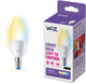 Wiz kaarslamp - warm- tot koelwit licht - slimme led verlichting - e14 fitting - 40w - mat - wi-fi