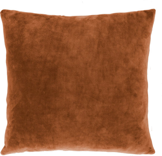 Tiseco kussen (gevuld) marshmallow 45x45cm, rust