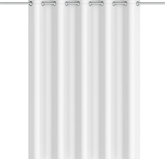 Eisl douchegordijn - (l x b) 200 x 180 cm - wit