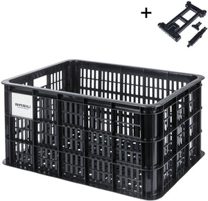 Basil krat l mik 2.0 40l rpet zwart
