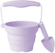 Scrunch speelgoedemmer - paars - opvouwbaar - recycleerbaar