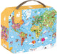 Janod - puzzel - wereld groot