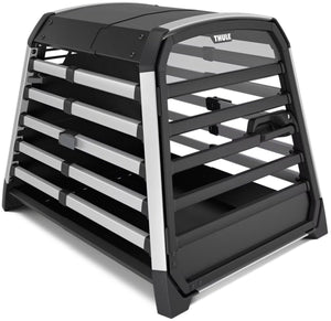 Thule allax compact transportbench - hondenautobench - grijs 77-82x65x65 cm m compact