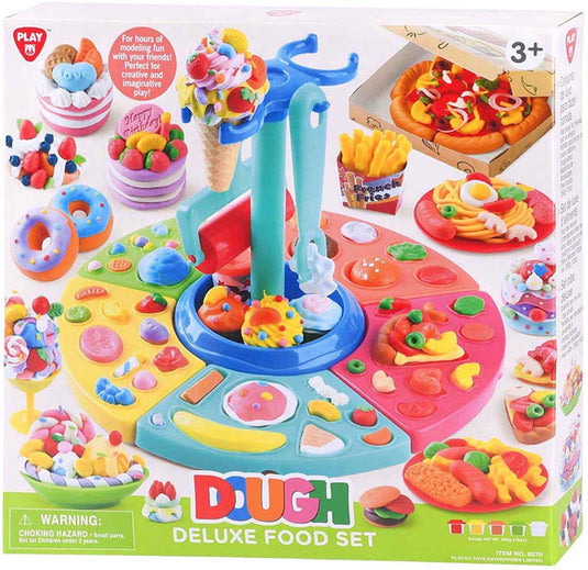 Playgo luxe eet kleiset - 5 kleipotjes