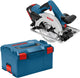 Bosch gks 18v-57 g 18v li-ion accu cirkelzaag set (2x 4,0ah accu) in l-boxx - 165mm