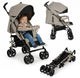 Lionelo irma - buggy - wandelwagen- lichte 7kg - tot 15 kg - geveerde wielen - 360° - tot 5 jaar - opbergmand - verstelbare handgreep - snel inklapsysteem - compact formaat