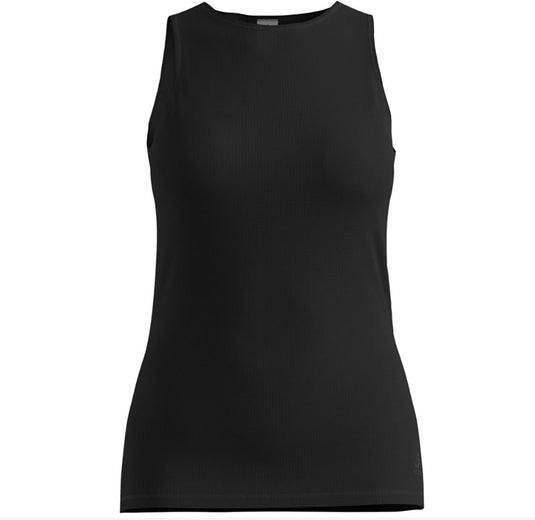 Odlo active light base layer singlet met ronde hals - vrouwen - zwart - s