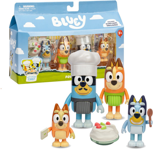 Spectron bluey dessert speelset - 4 figuren
