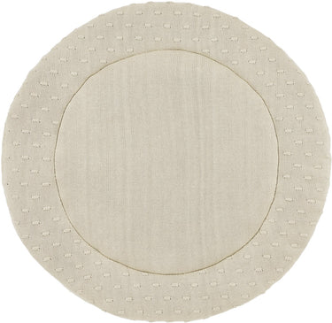 Meyco baby knots boxkleed rond - ⌀95cm - soft sand
