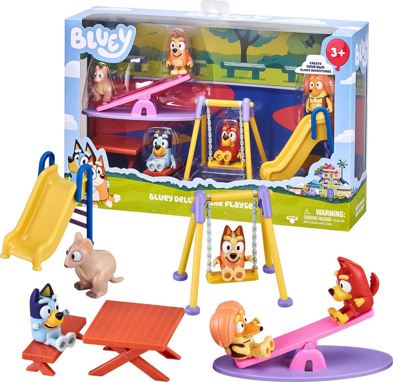 Afbeelding laden in galerijviewer, Moose toys bluey - bluey's speeltuin - deluxe speelset
