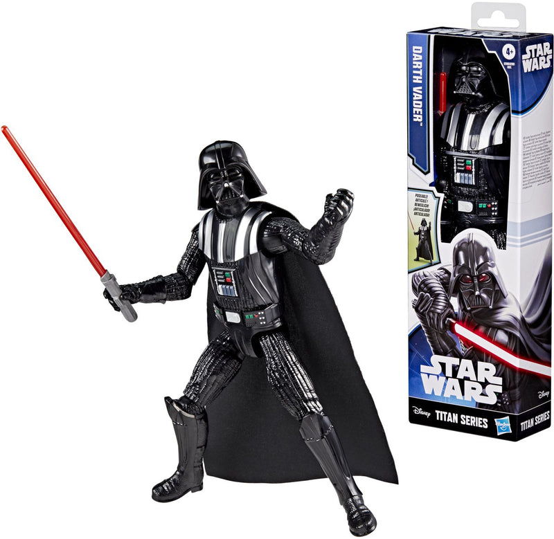 Afbeelding laden in galerijviewer, Hasbro star wars titan series darth vader actiefiguur
