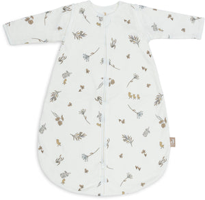 Jollein newborn slaapzak zomer jersey met afritsbare mouw 60cm - rond - riverside - zomerslaapzak