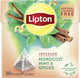 Lipton infusion morocco mint spices - 80 theezakjes piramid - kruidenthee met munt - 4 x 20 zakjes - voordeelverpakking