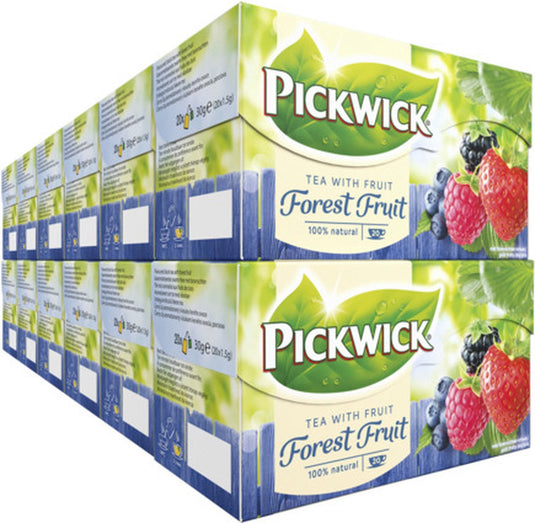 Pickwick bosvruchten fruit thee - 12 x 20 theezakjes