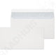 Raadhuis dienstenvelop dl (ea5 6) - 110x220mm - venster links - met plakstrip - wit - 500 stuks - envelop