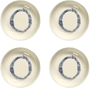 Serax - ottolenghi feast - schaaltje s - wit blauw - 11 ø - 4 stuks