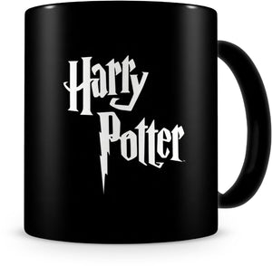 Harry potter - mok - zwart en wit - keramiek