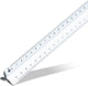Aristo schaalstok f - lengte 30 cm - 1:2.5 :5 :10 :20 :50 :100 (din) - wit kunststof - in beschermetui - ar-1314 4