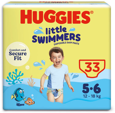 Huggies little swimmers - zwemluiers - maat 5 6 - (12 tot 18 kg) - voordeelverpakking - 33 stuks