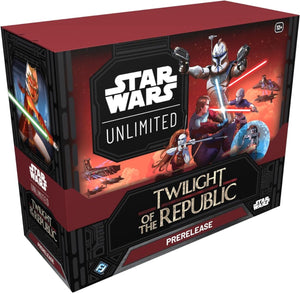 Fantasy flight games star wars unlimited - twilight of the republic prerelease box