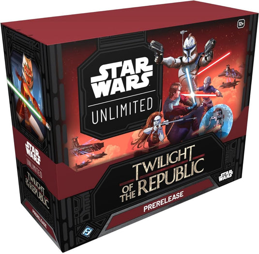 Fantasy flight games star wars unlimited - twilight of the republic prerelease box