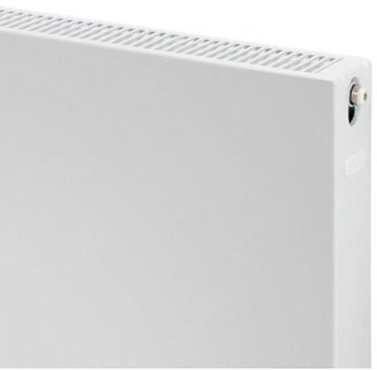 Plieger compact paneelradiator type 22 vlak - wit - 60 x 80 cm