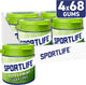 Sportlife kauwgom peppermint pot - frisse suikervrije kauwgom - 4x102g