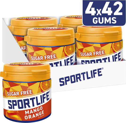Sportlife mango orange jar (4x 99gr)