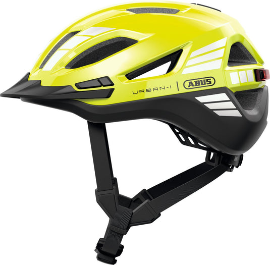 Abus fietshelm urban-i 4.0 ace signal yellow s - 51-55 cm - geel - geschikt voor gebruik op elektrische fietsen - stadsfietsen - 260 g s