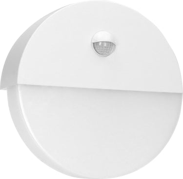 Adviti buitenlamp met bewegingssensor halit – tuinverlichting 4000k – buitenverlichting met ip65 - muurlamp 600 lm – wandlamp buiten wit