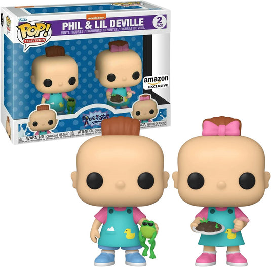 Funko pop! phil lil deville 2-pack rugrats amazon exclusive