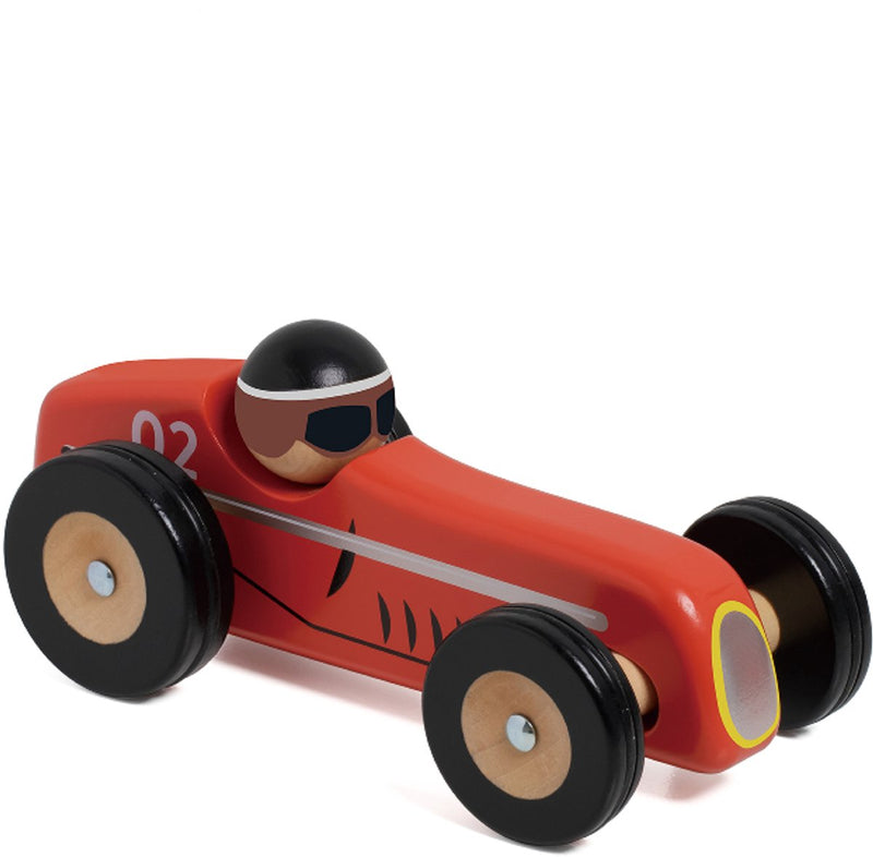 Afbeelding laden in galerijviewer, Classic world houten speelgoedauto monaco
