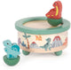 Small foot - houten muziekdoos dino