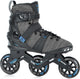 Tempish ayroo 3x90 skeelers volwassenen – 3 wielen 90mm – fitness speed inline skates – zwart blauw – maat 40