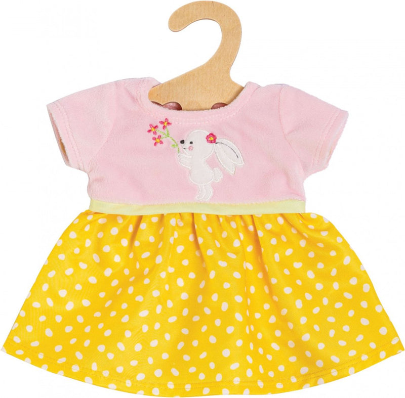 Afbeelding laden in galerijviewer, Heless poppenjurk bunny lou, 28-35 cm
