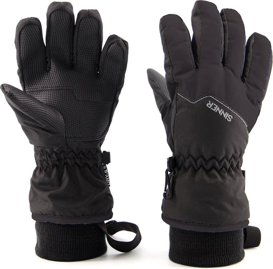 Sinner phoenix - handschoenen - zwart - unisex kids -maat 11-12 jaar