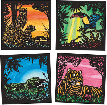 Djeco - aquarel workshop jungledieren