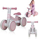 Lionelo villy loopfiets - lichtgewicht - 1-3 jaar - jongens en meisjes - tot 30kg - 4 wielen - schokdemper voorvork - antislip handvatten - ergonomisch zadel - stuurslot - verjaardagscadeau